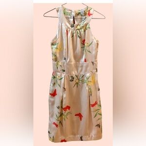 Beautiful H&M Floral & Butterfly Halter Dress ✨